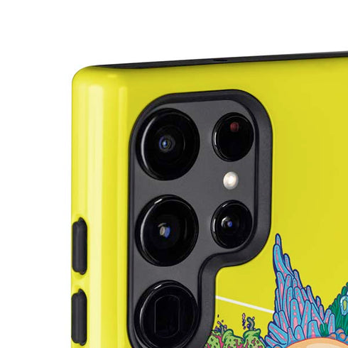 Adult Swim Rick and Morty Rick and Morty Portal Eyes Galaxy S25 Ultra Impact Case